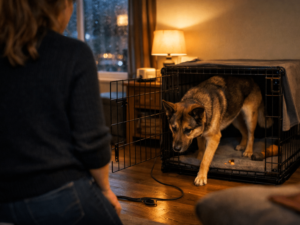 Crate Training a Rescue Dog How to Do It Without Turning the Crate Into a Battlefield