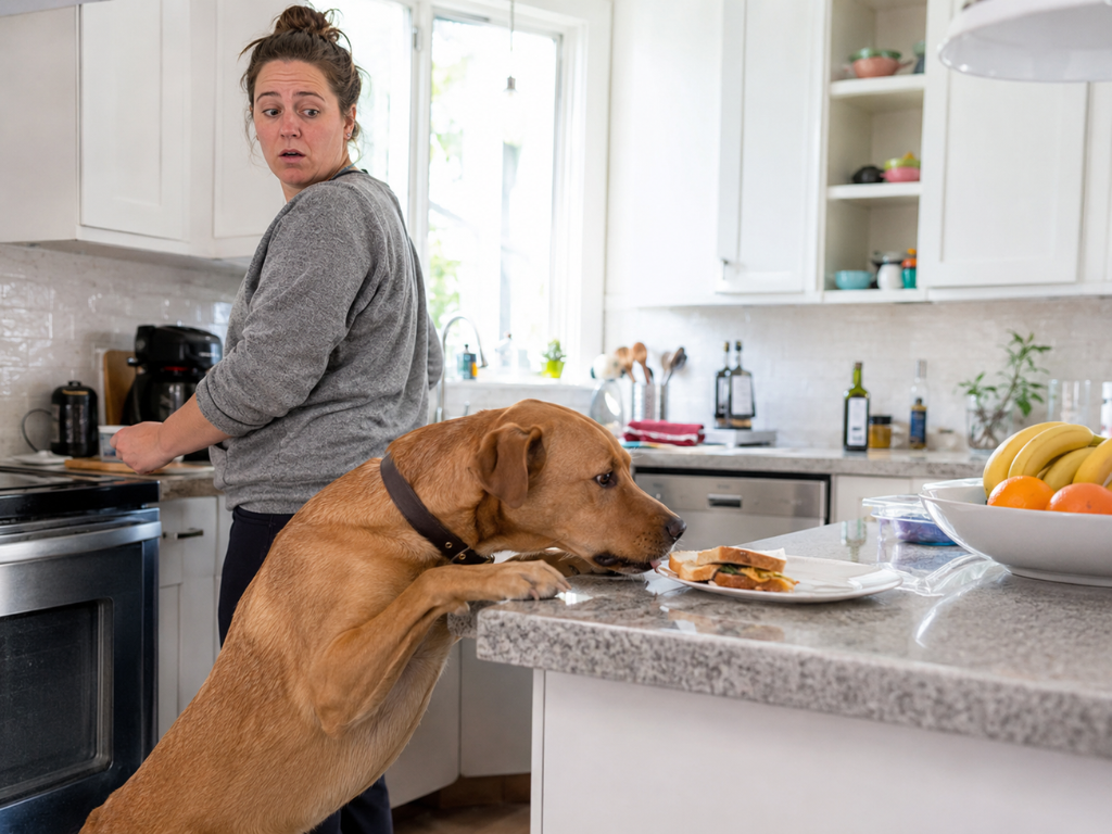 Counter Surfing How To Stop Your Dog From Stealing Food Off The Counter