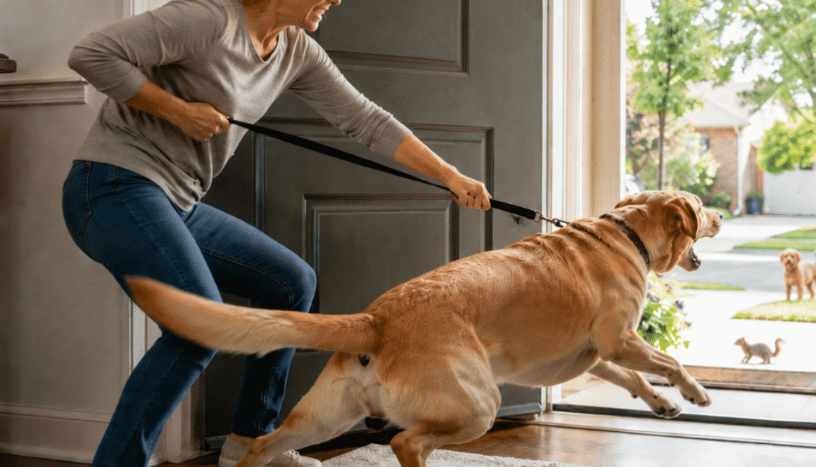 Door Dashing-How to Stop Your Dog from Bolting Through Doors