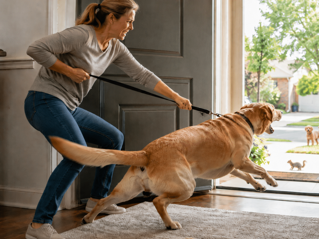 Door Dashing-How to Stop Your Dog from Bolting Through Doors